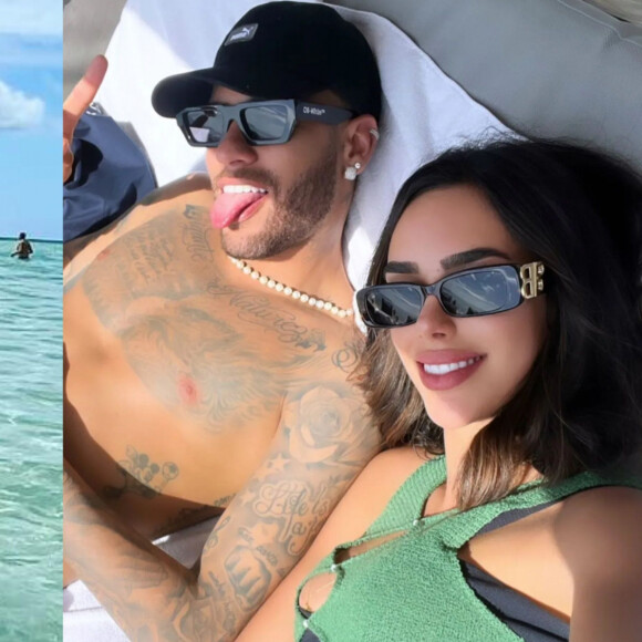 Neymar e Bruna Biancardi curtiram o sábado em Miami em clima de intimidade