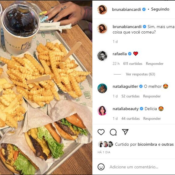 Rafaella Santos e Bruna Biancardi passaram a se seguir no Instagram