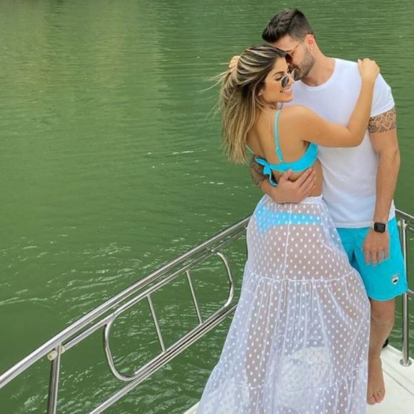 Hariany Almeida e DJ Netto: anúncio da reconciliação já atingiu mais de 200 mil curtidas