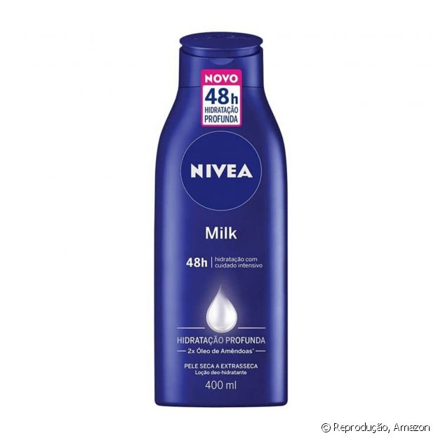 Loção hidratante Milk pele seca a extra seca, Nivea