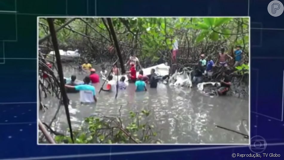 Acidente fatal de Gabriel Diniz: cantor morreu em 27 de maio de 2019 em Estância (Sergipe) quando seu jatinho caiu em região de mangue