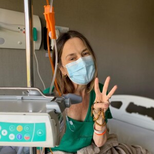 Susana Naspolini recebeu mensagens de fãs e amigos em nova etapa do tratamento contra o câncer