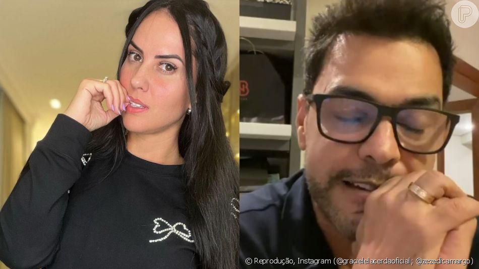 Zezé Di Camargo e Graciele Lacerda voltaram a causar polêmica nas redes sociais