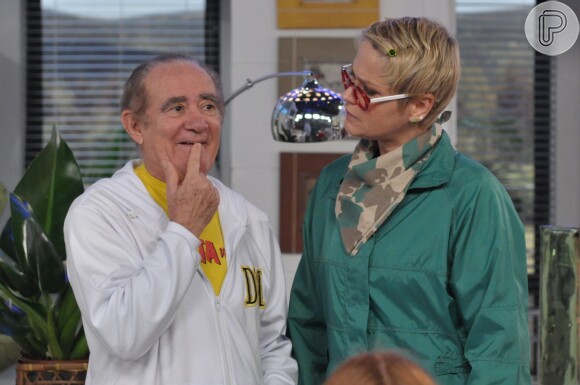 Xuxa também fez participações especiais no programa 'A Turma do Didi', do amigo Renato Aragão