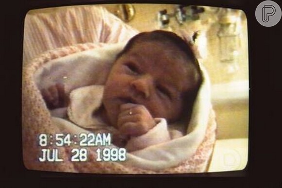 O parto de Sasha, ocorrido em julho de 1998, foi exibido no 'Jornal Nacional'