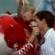 Xuxa cobriu Ayrton Senna de beijos