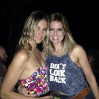 Fernanda Lima e Mariana Santos vão à festa de 'Amor & Sexo': 'Último programa'