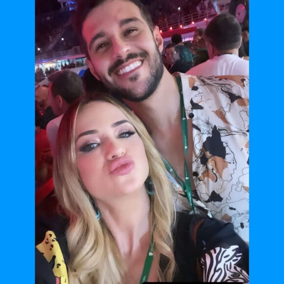 Rodrigo Mussi curtiu o Festival com ex-BBBs