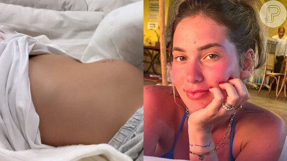 Grávida de 5 meses, Virgínia Fonseca surpreendeu ao mostrar o formato de sua barriga