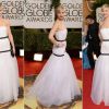 O look de Jennifer Lawrence da grife Christian Dior no Globo de Ouro 2014, não foi um dos melhores já usados pela atriz. Além disso, virou meme: vários internautas postaram fotos parodiando o vestido