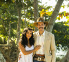 Muda (Bella Campos) e Tibério (Guito) vão protagonizar cenas românticas no casamento em 'Pantanal'