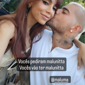 Anitta já teve teve affair com cantor colombiano Maluma