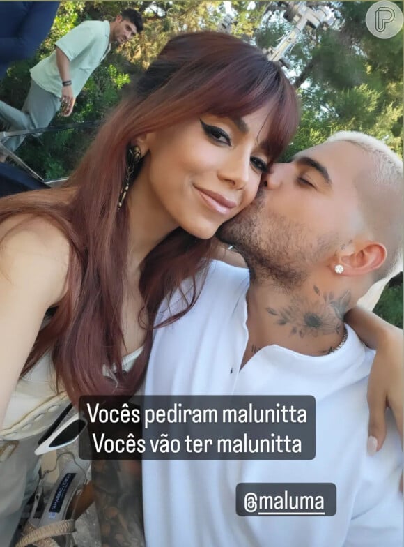 Anitta já teve teve affair com cantor colombiano Maluma