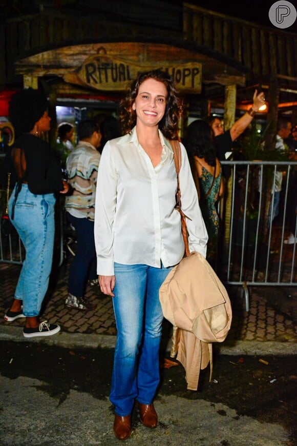 Malu Galli compareceu à festa da novela 'Além da Ilusão' 