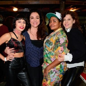 Duda Brack, Marisa Orth, Gaby Amarantos e Barbara Paz se reuniram em festa de 'Além da Ilusão'