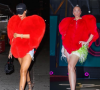 Casaco vermelho de coração já havia sido usado por Rihanna: a peça é da YSL