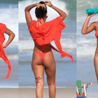 Bella Campos, a Muda da novela 'Pantanal', exibe barriga trincada em dia de praia. Veja 30 fotos!