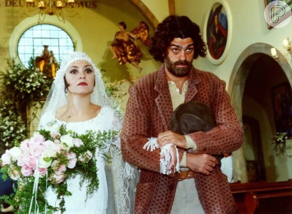 Desde o casamento, Petruchio e Catarina enfrentam várias brigas na novela 'O Cravo e a Rosa'