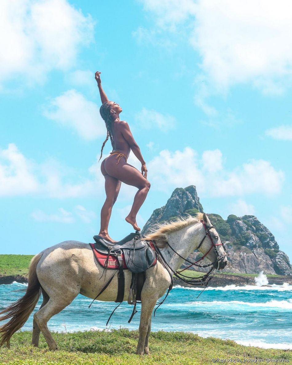 A viagem para Fernando de Noronha proporciona cenários paradisíacos para fotos