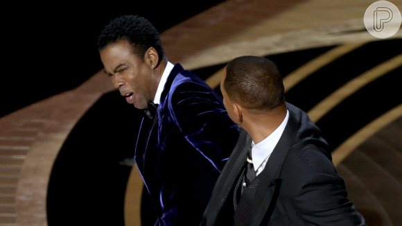 Will Smith deu um tapa em Chris Rock durante a cerimônia do Oscar 2022