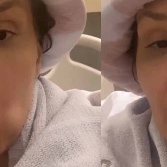 Simony revelou, na tarde desta quarta-feira (03), a descoberta de um câncer no intestino