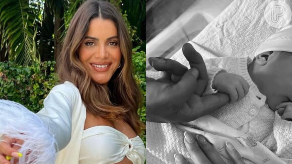 Camila Coelho deu à luz seu primeiro filho, Kai