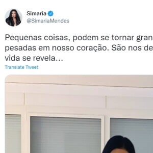 Simaria fez um post enigmático e refletiu sobre a vida nas redes sociais