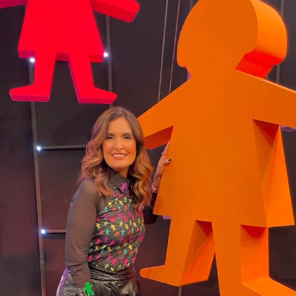Assim estava o cabelo de Fátima Bernardes, uma semana antes do novo visual
