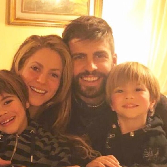 Shakira e Gerard Piqué são pais de dois filhos: Milan e Sasha