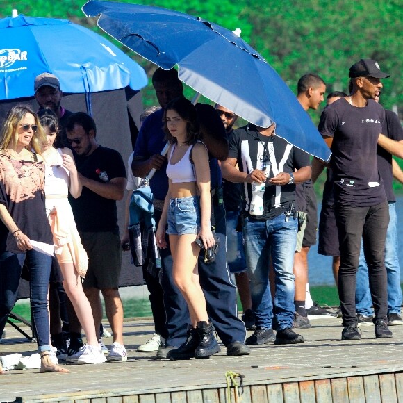 Veja fotos das gravações de Jade Picon no Rio de Janeiro