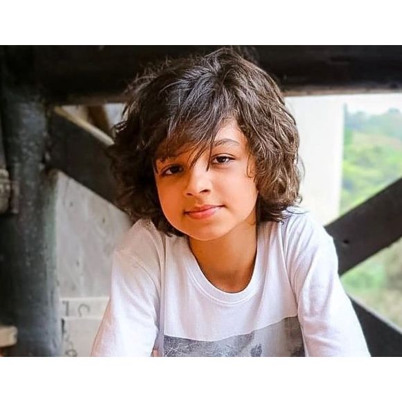 Gustavo Corasini tem 12 anos e atuou ainda em comerciais de TV