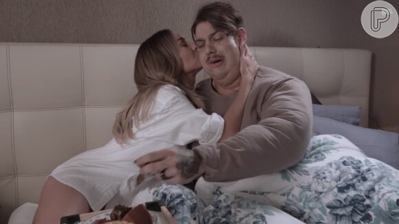 Lucas Lucco aparece gordo no clipe da música 'Vai Vendo' e tenta conquistar várias mulheres