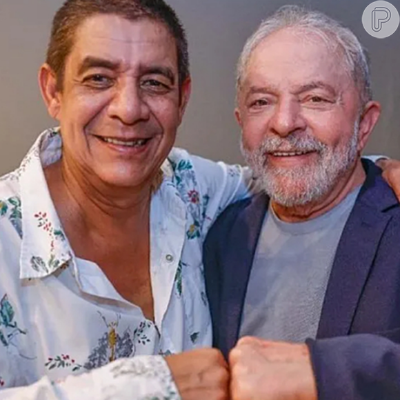Zeca Pagodinho vota em Lula