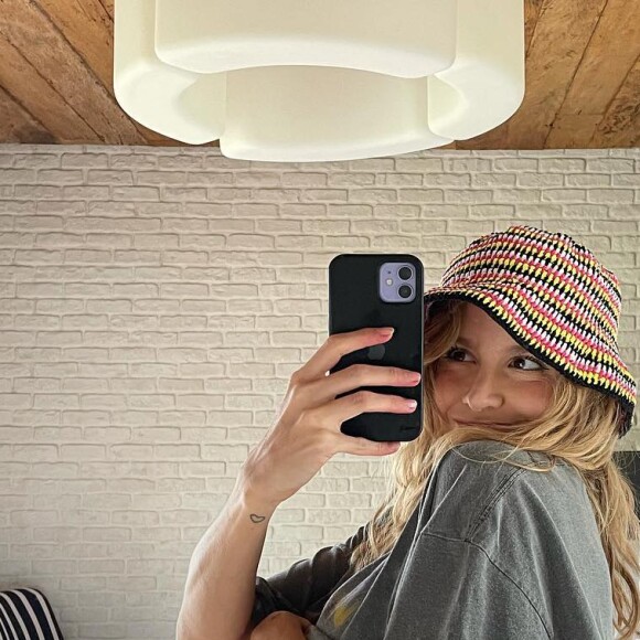 Isabella Scherer impressiona os internautas pelo tamanho da sua barriga na gravidez