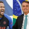 Neymar manda recado a Bolsonaro após visita a Instituto