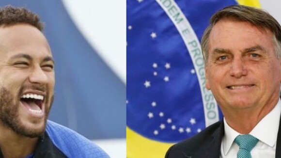 Sem declarar voto, Neymar manda mensagem carinhosa a Bolsonaro. Vídeo!