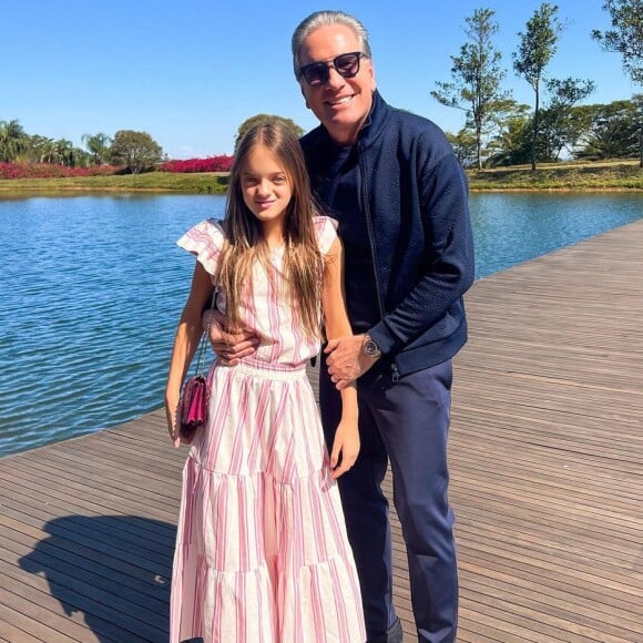 Rafaella é fruto do relacionamento de Ticiane Pinheiro com o apresentador Roberto Justus