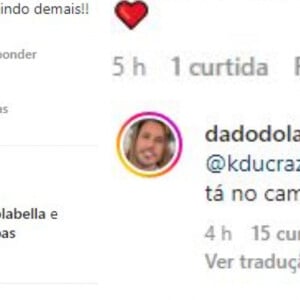 Wanessa Camargo é elogiada por Dado Dolabella em post