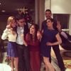 Zezé Di Camargo, Zilu, Wanessa, Camilla Camargo e Marcos Buaiz curtiram a noite de Natal juntos