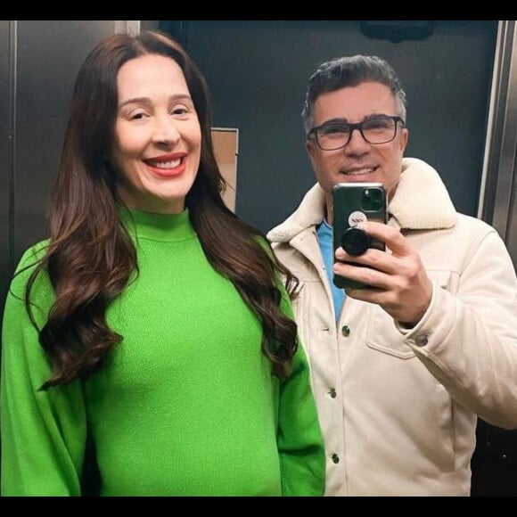 Claudia Raia está grávida do marido, Jarbas Homem de Mello