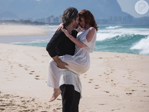 Após seis meses afastado de Maria Isis (Marina Ruy Barbosa), José Alfredo (Alexandre Nero) matará a saudade com uma noite de amor com a ninfeta, na  novela 'Império'
