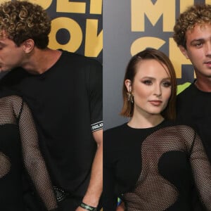 Larissa Manoela e André Luiz Frambach surgiram de alianças no Prêmio Multishow