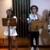 Anitta canta com MC Ludmilla e MC Gui no 'Fantástico'