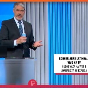 William Bonner abre latinha nos bastidores, áudio vaza e jornalista se explica durante apuração das 'Eleições 2022'