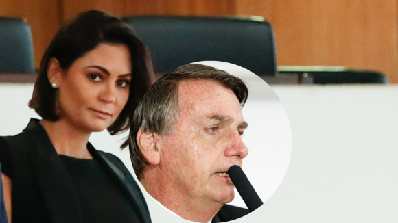Michelle se pronuncia sobre unfollow de Jair Bolsonaro e bastidores da polêmica vazam: 'Bolsonaro lavou as mãos'