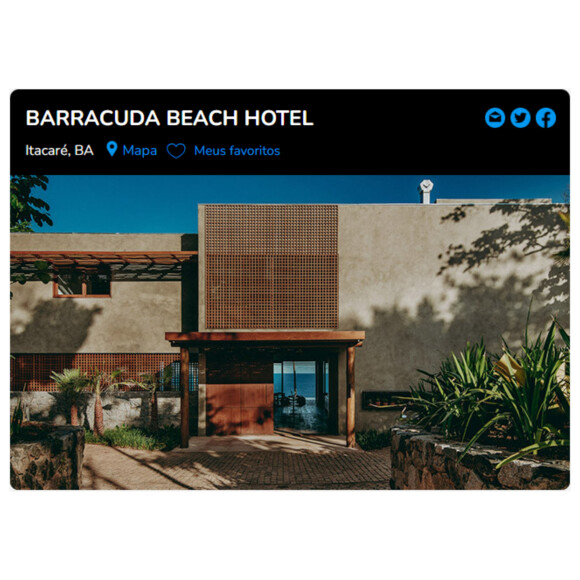 Férias de Verão em Barracuda Beach Hotel em Itacaré, BA