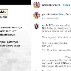 Patrick Abrahão reforça sua inocência em carta