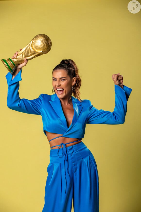 Deborah Secco vai reforçar a cobertura do sportv na Copa do Mundo