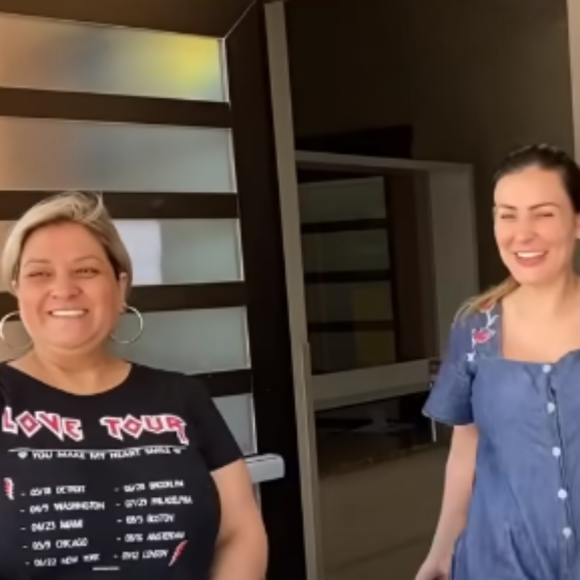 Alta de Andressa Urach foi gravada por familiares em um vídeo do YouTube