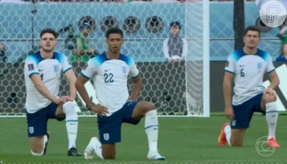 Copa do Mundo 2022: no mesmo jogo, atletas da Inglaterra protestaram contra o racismo
